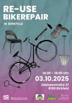 Bikerepair Cafe Birkfeld bei Friesi's Bikery 2025 © ecosocialmind Bikerepair Cafe Birkfeld bei Friesi's Bikery 2025