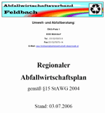 Erläuterungsbericht AWP Feldbach
