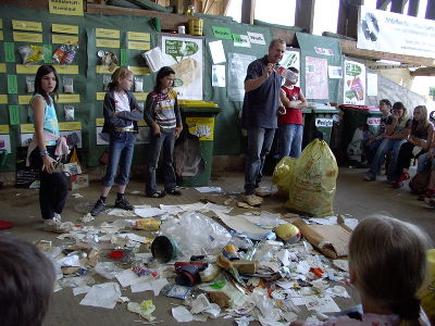 Umwelt- und Abfallberater Erich Prattes erklärte, was man zum Thema "Abfall" wissen muss... 