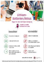 Li-Batterien u. Akkus © EAK Li-Batterien u. Akkus © EAK