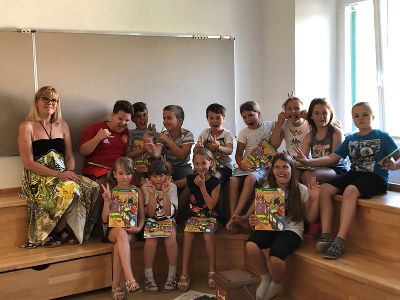 Spaß beim Abfälle trennen! © AWV Weiz Spaß beim Abfälle trennen!