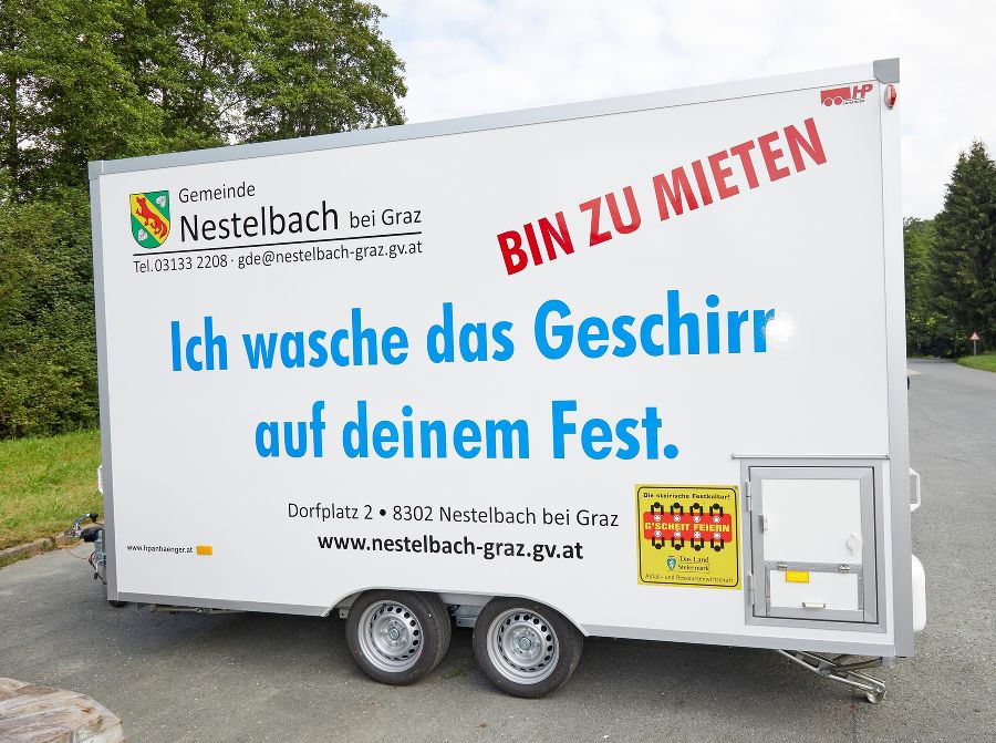 Geschirrmobil Nestelbach bei Graz Geschirrmobil Nestelbach bei Graz
