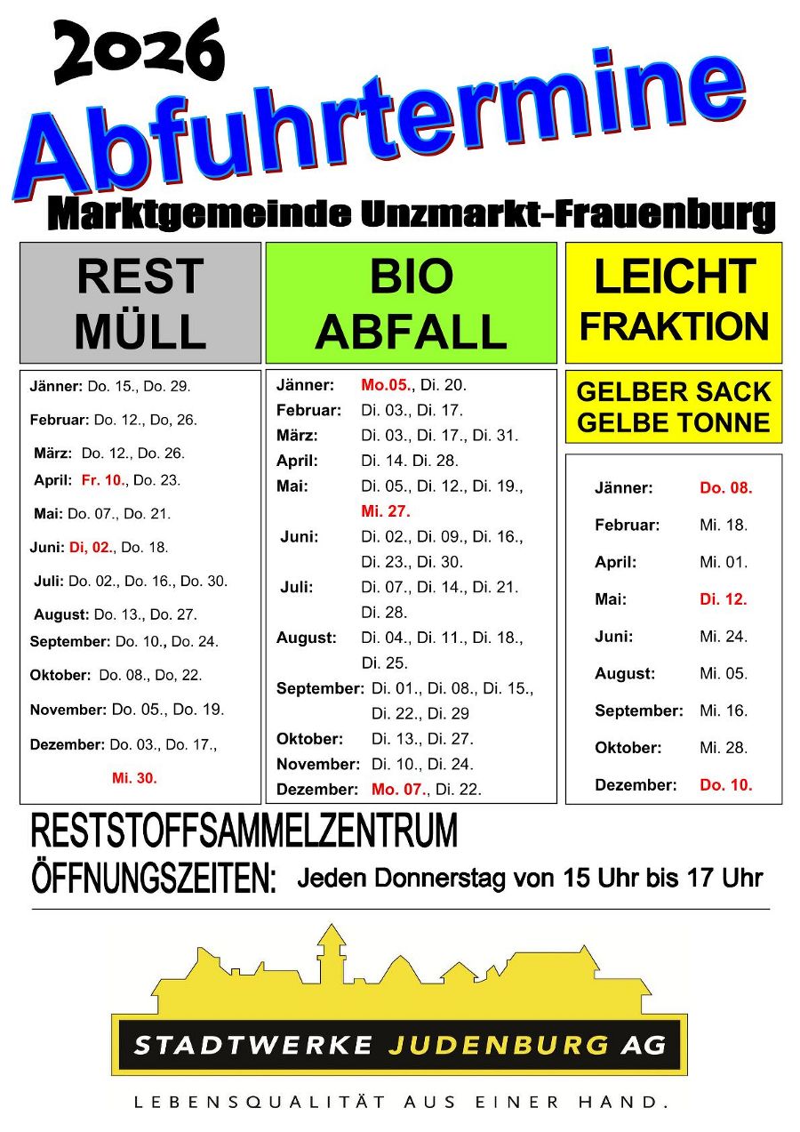 Unzmarkt-Frauenburg