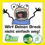 Schmeiß Deinen Dreck nicht einfach weg! © Land Steiermark