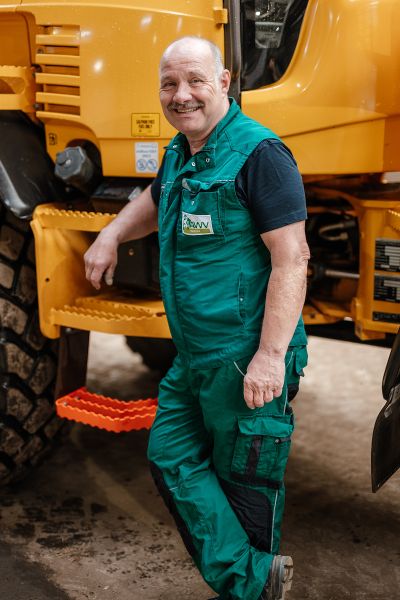 ASZ Mitarbeiter Gerald Pichler