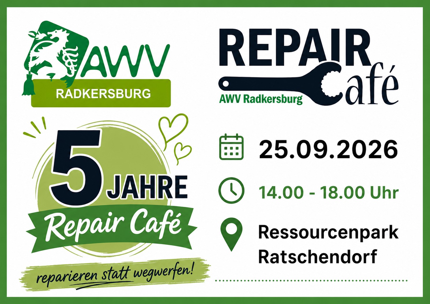Repair Café - AWV Radkersburg 