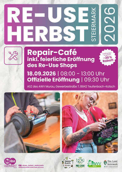 Eröffnung Re-Use Shop AWV Murau