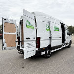 Elektrotransporter von hinten rechts