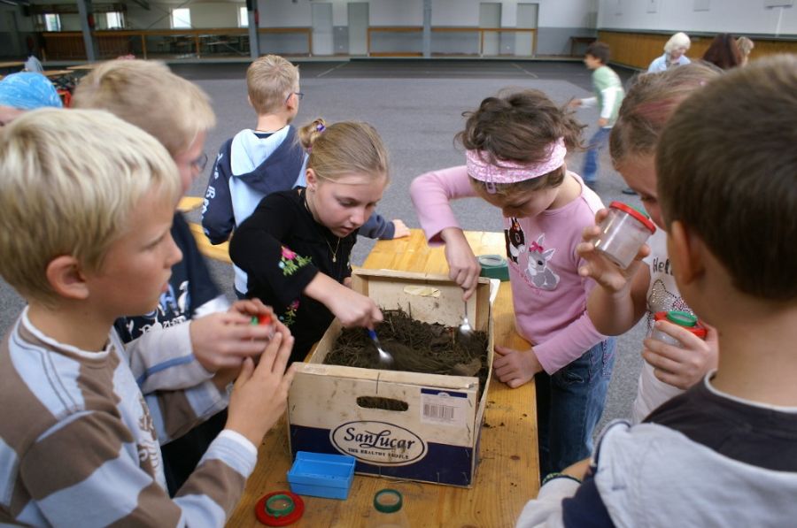 Station: Kompostierung als funktionierendes Recycling