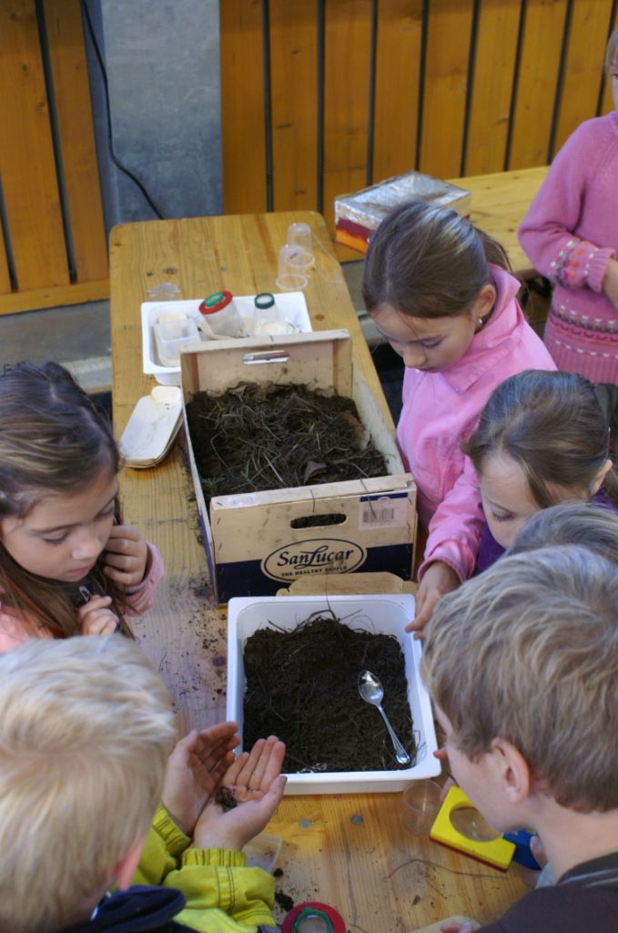 Station: Kompostierung als funktionierendes Recycling