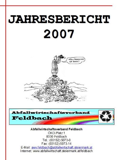 Jahresbericht 2007