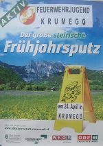 Frühjahrsputz Ankündigung