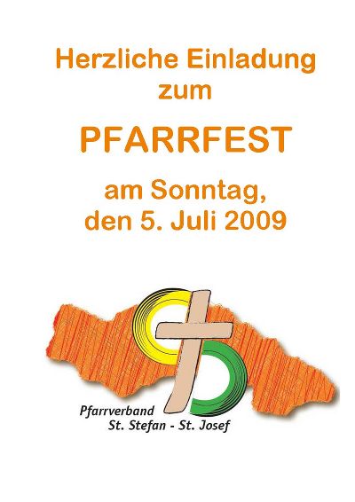 Pfarrfest St. Josef Pfarrfest St. Josef