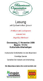 Lesung Bäuerinnen 2009