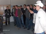 Gruppe in der Warte