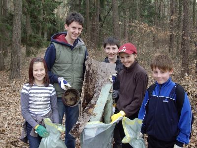 Fleißige Helfer aus Bad Waltersdorf