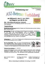 Einladung © AWV Hartberg