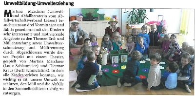 Gemeindezeitungsbericht 2011