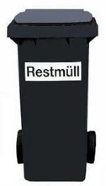 Restmülltonne