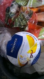 zu diesem Zeitpunkt noch essbares Joghurt © DM zu diesem Zeitpunkt noch essbares Joghurt
