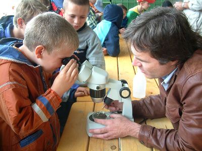 Der Blick ins Mikroskop brachte interessante Einblicke zutage