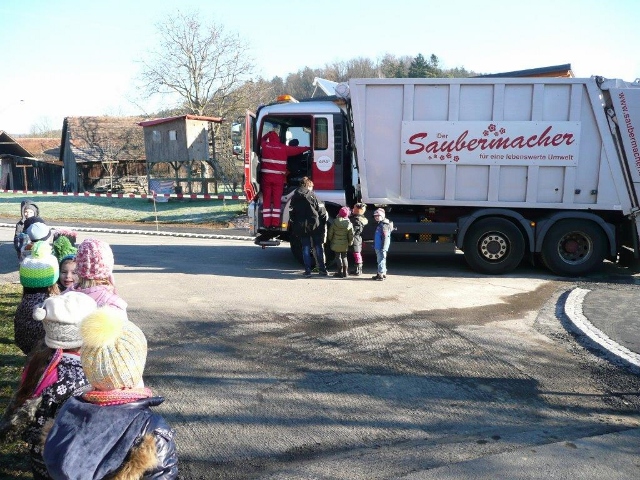 Saubermacher im Kindergarten