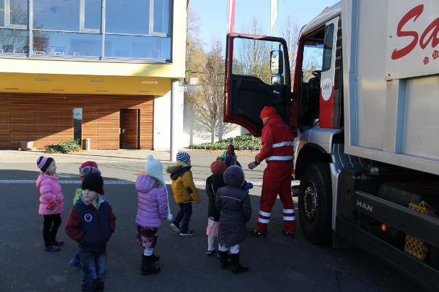 Saubermacher im Kindergarten