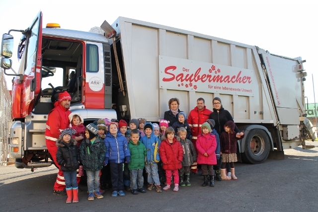 Saubermacher im Kindergarten