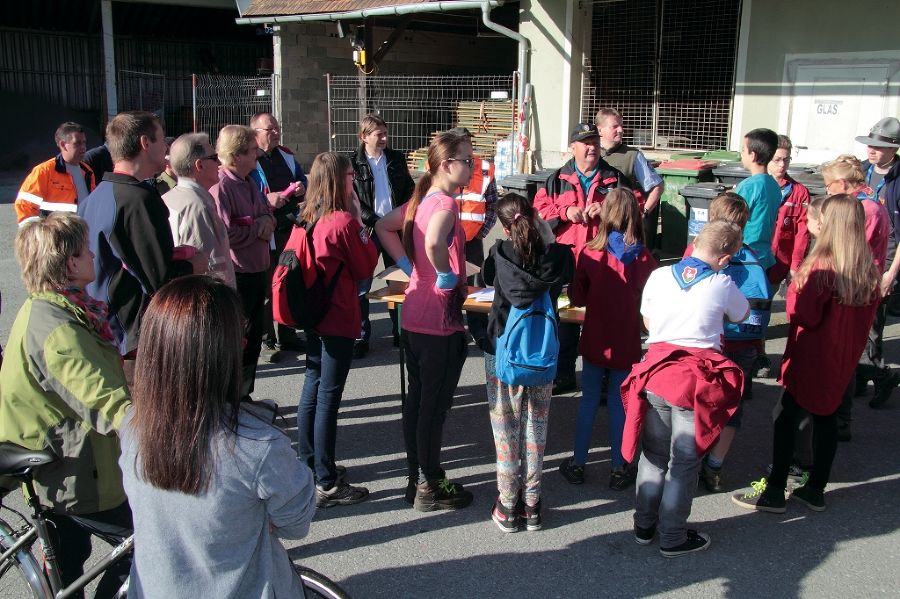 Frühjahrsputz im Ortsteil Schwanberg