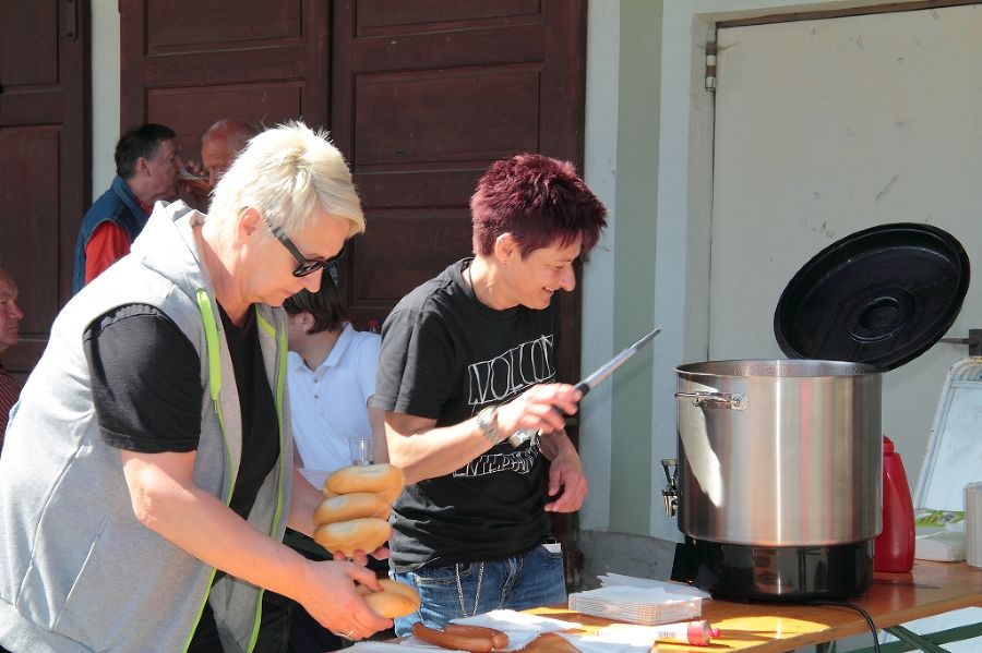 Frühjahrsputz im Ortsteil Schwanberg