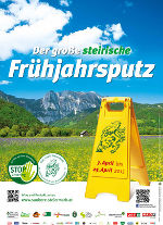 Plakat Frühjahrsputz 2015 © AWV-Judenburg