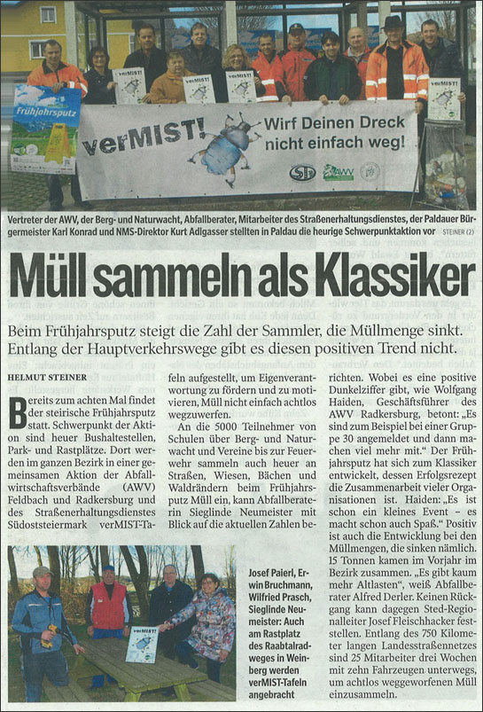 Pressebericht - Kleine Zeitung - 04.04.2015
