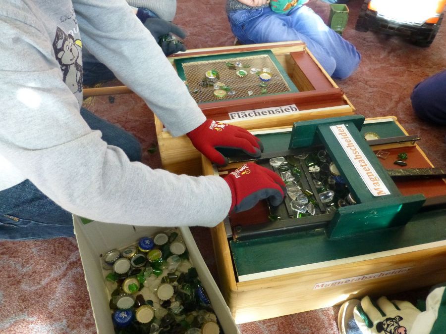 Glassortierung Glassortierung