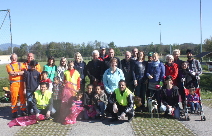 Frühjahrsputz im Europadorf St. Peter i.S.