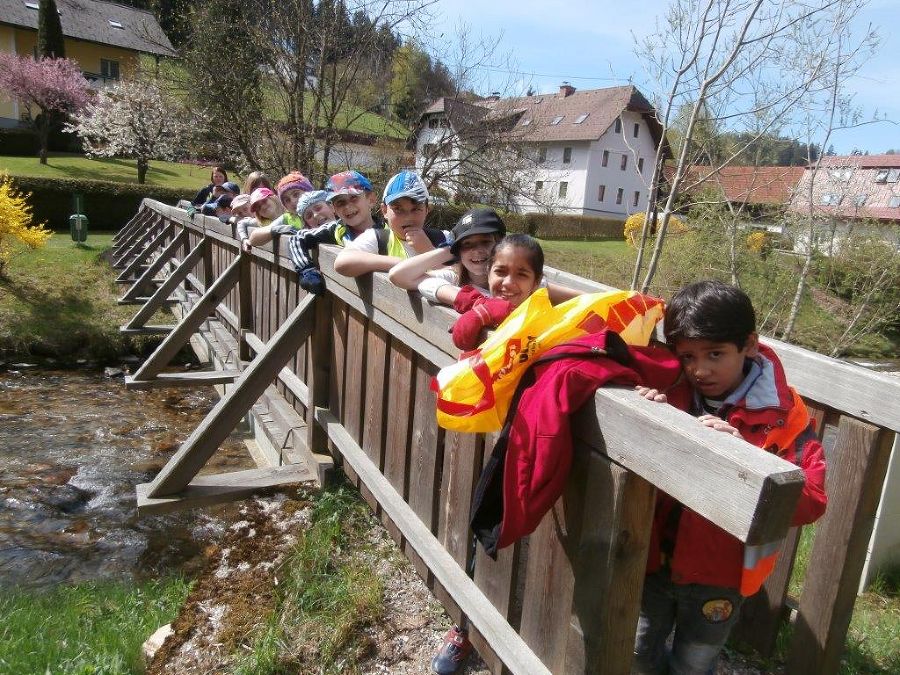 ...wie an Bachläufen