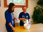 Wir backen Kuchen im Glas