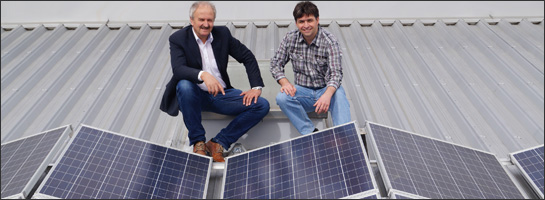 Ende Jänner ging die Photovoltaikanlage auf dem Hallendach des regionalen ASZ in Betrieb