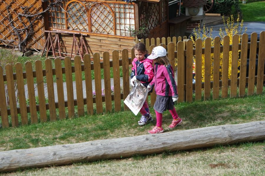 Frühjahrsputz Kindergarten Kloster