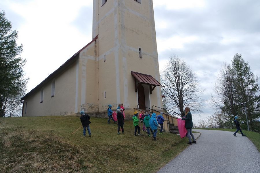 Frühjahrsputz Kindergarten Kloster