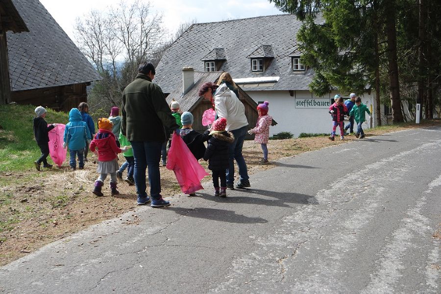 Frühjahrsputz Kindergarten Kloster