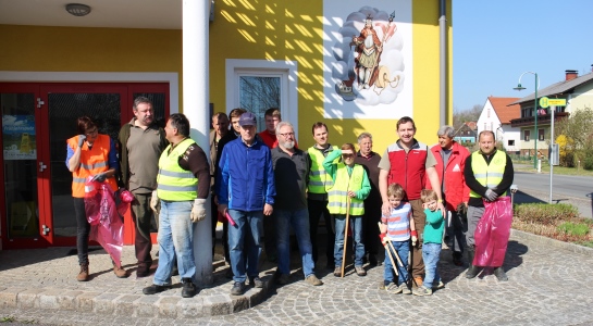 Steirischer Frühjahrsputz in Hainsdorf / Brunnsee