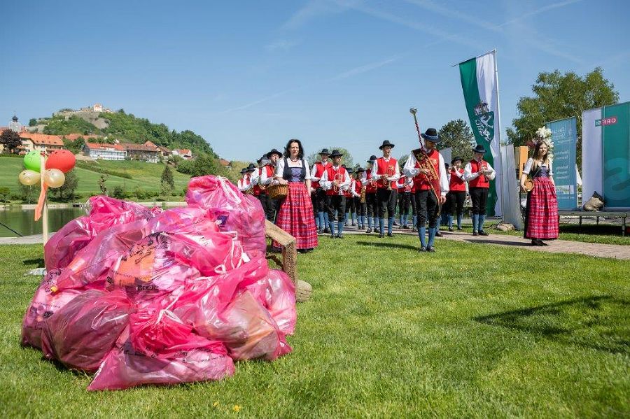 Aktionstag zum 11. Steirischen Frühjahrsputz in Riegersburg