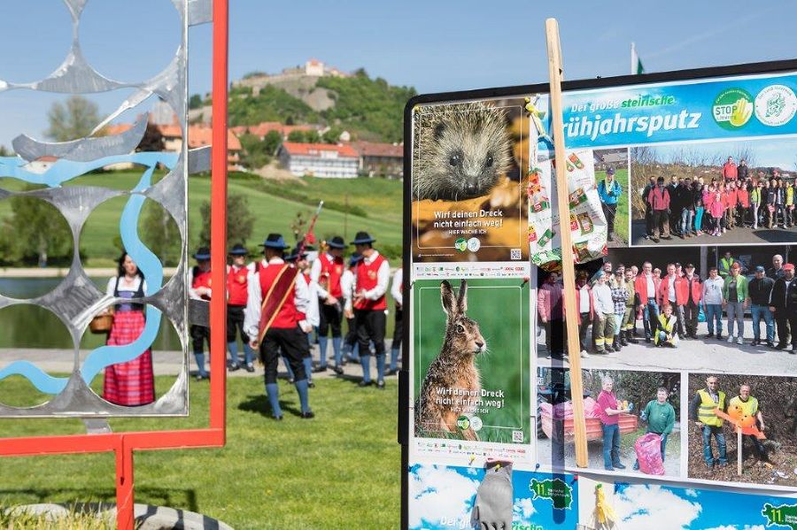 Aktionstag zum 11. Steirischen Frühjahrsputz in Riegersburg Aktionstag zum 11. Steirischen Frühjahrsputz in Riegersburg