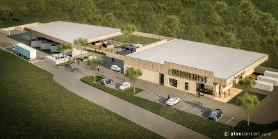 Der neue Ressourcenpark, Industriestraße 1, 8430 Leibnitz © planconsort Der neue Ressourcenpark, Industriestraße 1, 8430 Leibnitz © planconsort