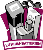 Lithium-Batterien/Akkus © EAK Austria Lithium-Batterien/Akkus