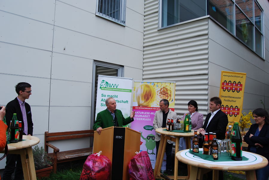 Begrüßung vom Obmann des Verein Naturpark Zirbitzkogel-Grebenzen Walter Reichl