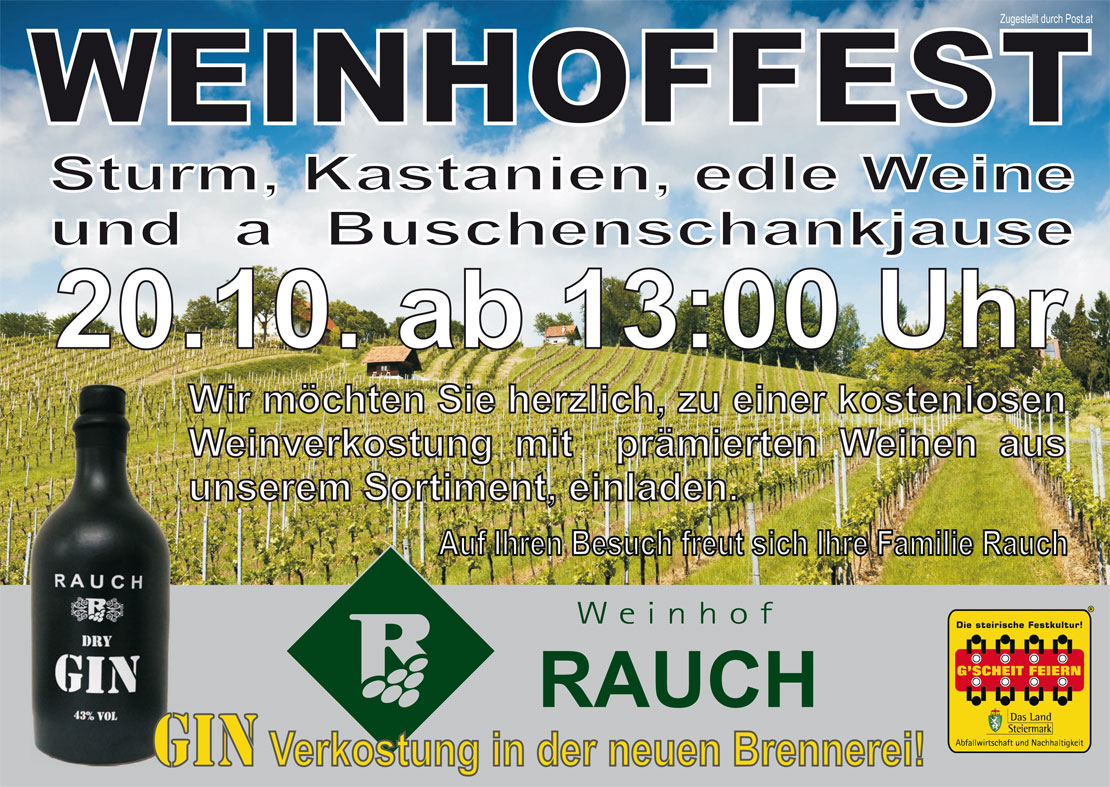 Weinhoffest am Weinhof Rauch