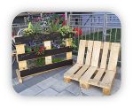 Upcycling Paletten © AWV GU Upcycling Paletten