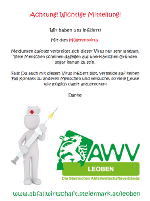 Facebook-Posting © AWV Leoben Facebook-Posting