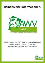 Reihenweise Informationen! © AWV Weiz